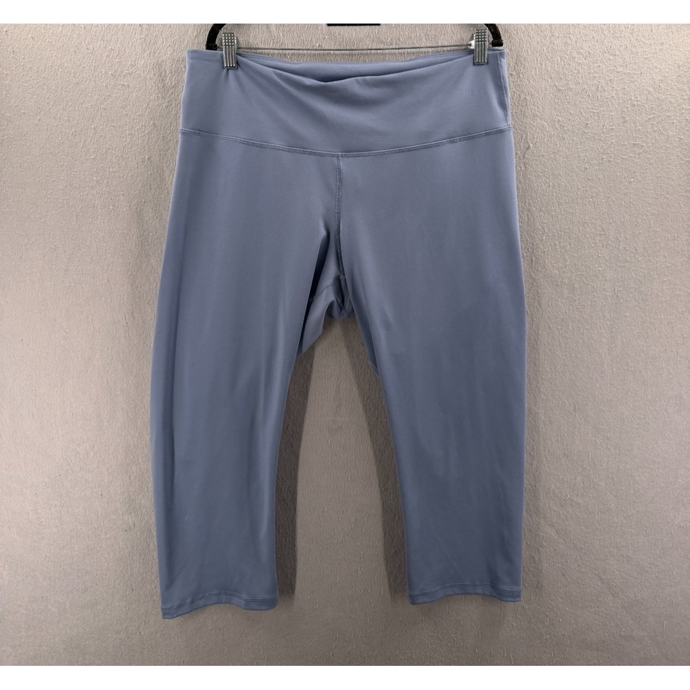 Old Navy Elevate High Rise Leggings Womens 2X Mount Shasta Active Go-Dry Cropped